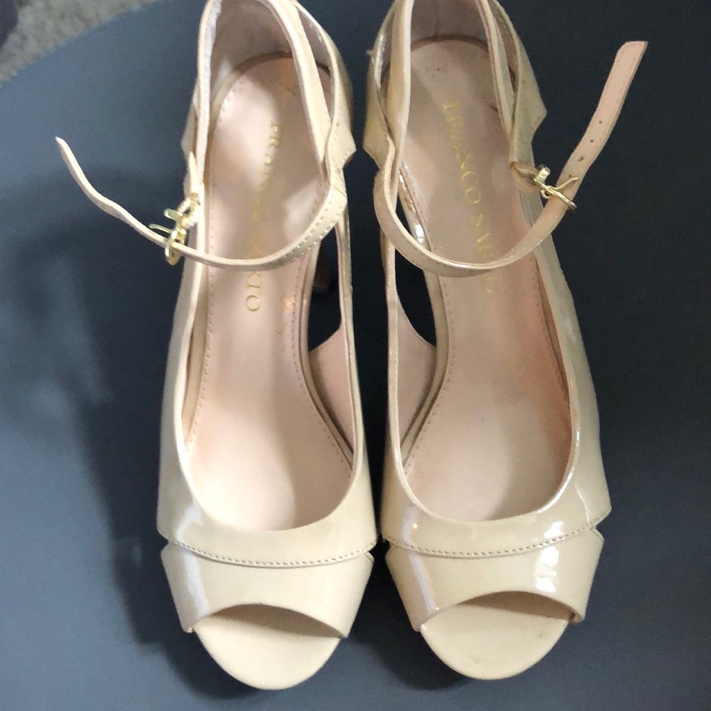 Franco Sarto Nude Heels